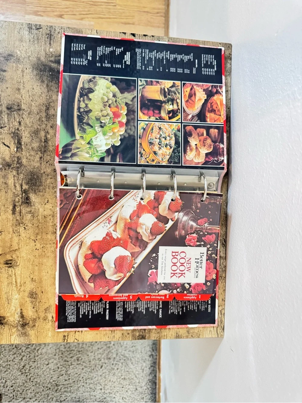 Better Homes & Gardens New Cook Book Binder | 1980 Revised Edition